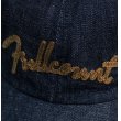 画像3: FULLCOUNT 6007 Chain Embroidery Denim Cap / Indigo Blue (3)