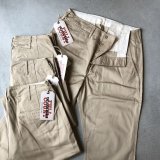 画像: FULLCOUNT 1122 Tapered Chino Trousers / Khaki