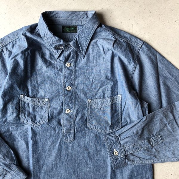 画像2: Stevenson Overall Explorer / Supima Cotton Chambray (2)