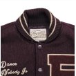 画像3: Brown’ s Beach Varsity Jacket (30th Anniversary Item) / Brgundy (3)