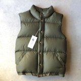 画像: Crescent Down Works - Italian Vest Streakfree  / Olive×Olive