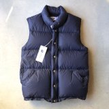 画像: Crescent Down Works - Italian Vest Streakfree  / Navy×navy