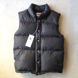 画像: Crescent Down Works - Italian Vest Streakfree  / Black×Black