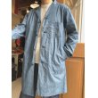 画像4: FULLCOUNT  Chambray Maquignon Coat / Indigo (4)