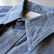 画像4: FULLCOUNT  Heavy Duty Chambray Shirt 4810-23A / Blue (4)