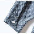 画像5: Post O'Alls ＃1206-CC No.6 Shirt / Cotton・Linen Gingham Indigo (5)