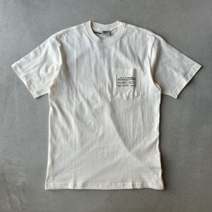 画像: FILSON TEE-ポケット刺繍 / WHITE