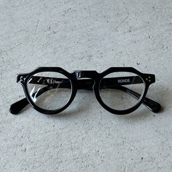 画像1: Harman Opticla Co "RONDE" Black×Clear (1)