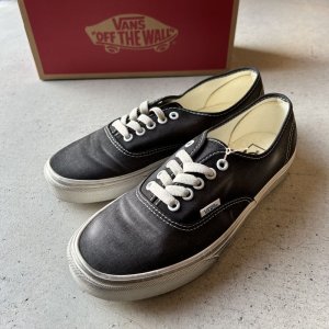 画像: VANS Authentic / Wave Washed Black