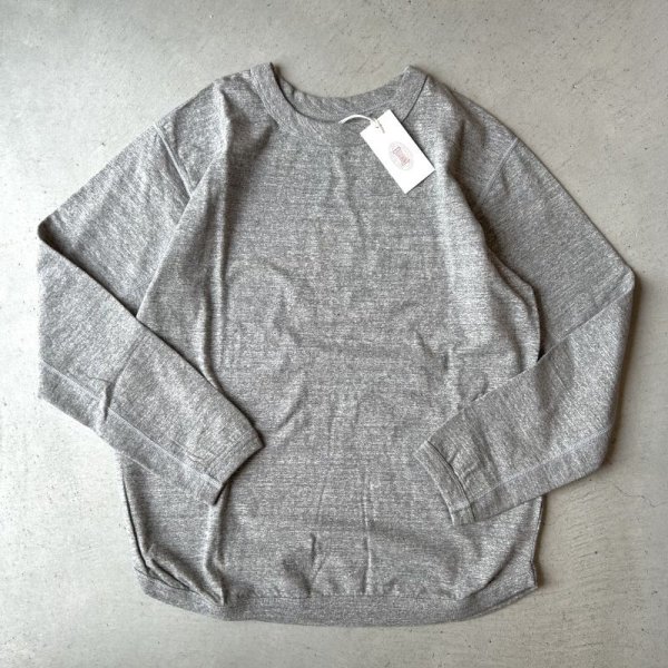 画像1: FULLCOUNT 5222L HG Flat Seam Heavyweight Raffy L/S Tee / Heather Grey (1)