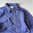 画像2: FULLCOUNT  Twill Work Shirt (24AW)/ Navy (2)