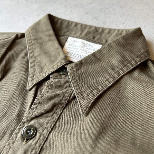 画像3: FULLCOUNT  Twill Work Shirt (24AW)/ O.D (3)