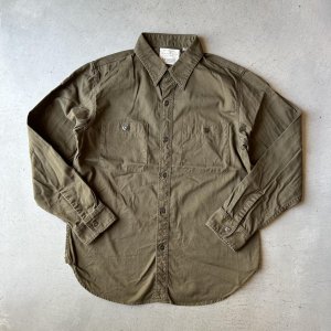 画像: FULLCOUNT  Twill Work Shirt (24AW)/ O.D