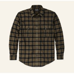 画像: FILSON ALASKAN GUIDE SHIRT /  Otter Green×Black