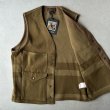 画像3: FILSON Beartooth Cruiser Vest / Marsh Olive Blanket Stripe (3)