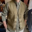 画像7: FILSON Beartooth Cruiser Vest / Marsh Olive Blanket Stripe (7)