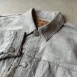 画像5: FULLCOUNT 2102 Sweat Denim Jacket / Grey (5)