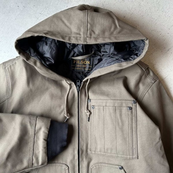 FILSON WORKSMITH INSULATED BOMBER JACKET / Tarmac - NEW
