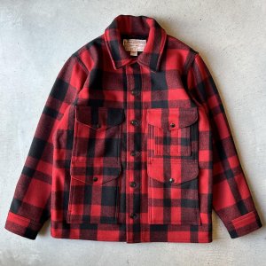 画像: FILSON Mackinwa Wool Cruiser / Red×Black