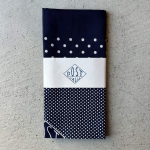 画像: Post O'Aalls Bandana Scalf / Navy×White