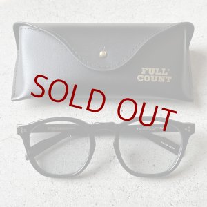 画像: FULLCOUNT  Old Parisien Sunglasses - Black/Grey