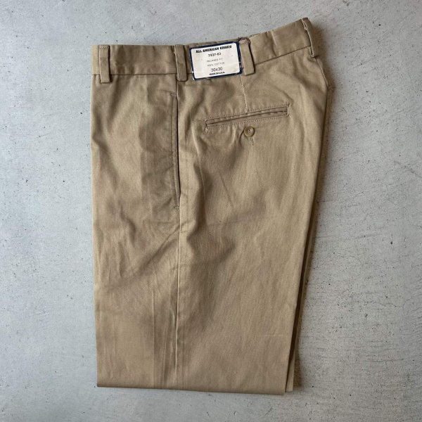 画像1: All American Khakis： Twill Pant Relaxed Fit / British Khaki  (1)