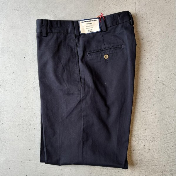 画像1: All American Khakis： Twill Pant Relaxed Fit / Navy (1)