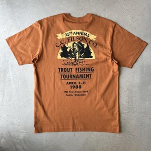 画像: FILSON Frontier Graphic Tee / Orange