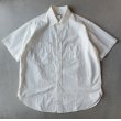 画像1: Post O'Alls #1206 No.6 Shirt S/S : Seersucker White (1)