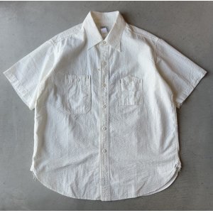 画像: Post O'Alls #1206 No.6 Shirt S/S : Seersucker White