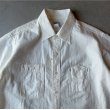 画像2: Post O'Alls #1206 No.6 Shirt S/S : Seersucker White (2)
