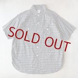 画像: Post O'Alls #1206 No.6 Shirt S/S : Seersucker Navy Plaid