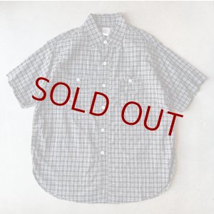 画像: Post O'Alls #1206 No.6 Shirt S/S : Seersucker Navy Plaid