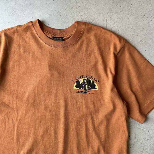 画像2: FILSON Frontier Graphic Tee / Orange (2)