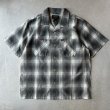 画像1: FILSON GREENWOOD SHORT SLEEVE CAMP SHIRT  /  Olive / Beige Ombre (1)