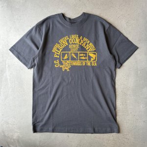 画像: FILSON Frontier Graphic Tee / Blue Grey