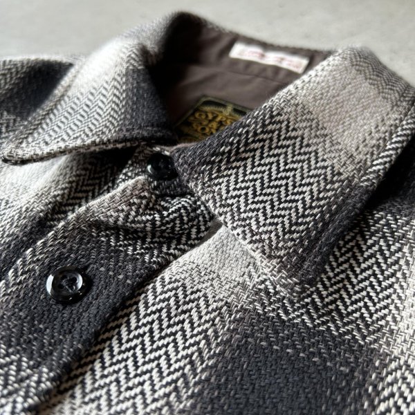 画像3: GYPSY&SONS OMBRE CHECK SHIRTS / OFF・BLACK (3)