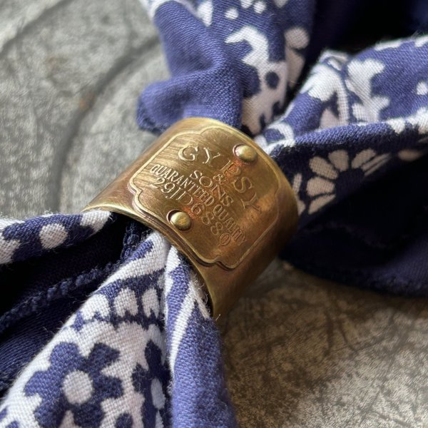 画像4: GYPSY&SONS SCARF RING / BRASS (4)